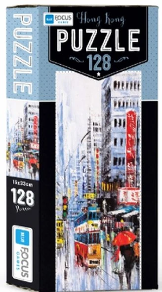 Blue Focus Hong Kong - Puzzle 128 Parça ürün görseli 1