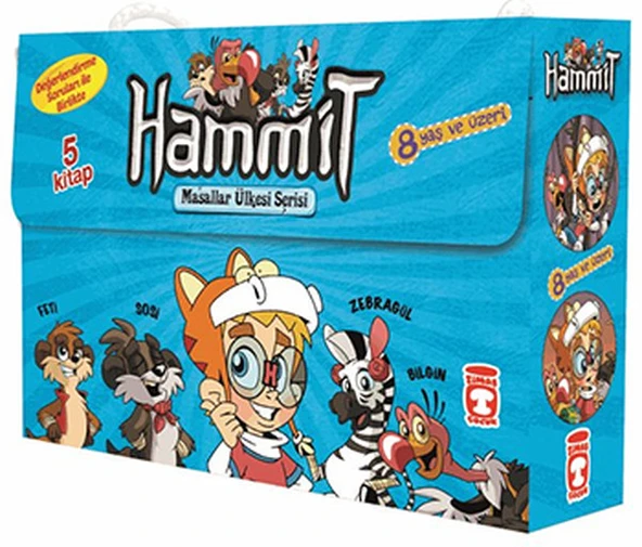 Hammit Masallar Ülkesi Serisi - 5 Kitap Takım ürün görseli 1