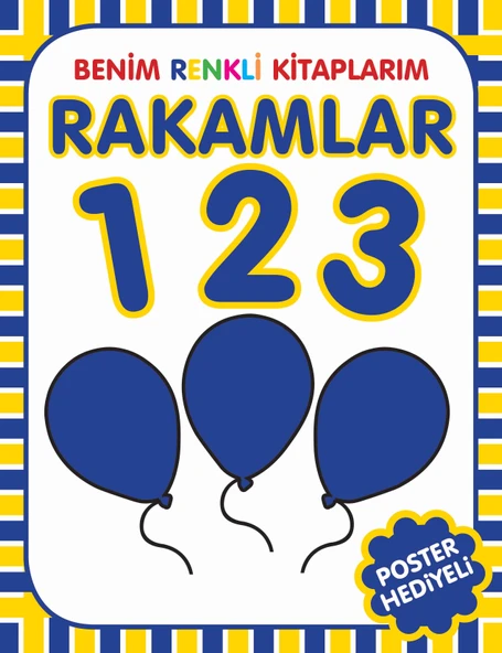 Benim Renkli Kitaplarım Rakamlar ürün görseli 1