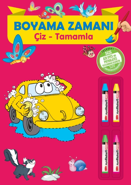 Boyama Zamanı: Çiz - Tamamla ürün görseli 1
