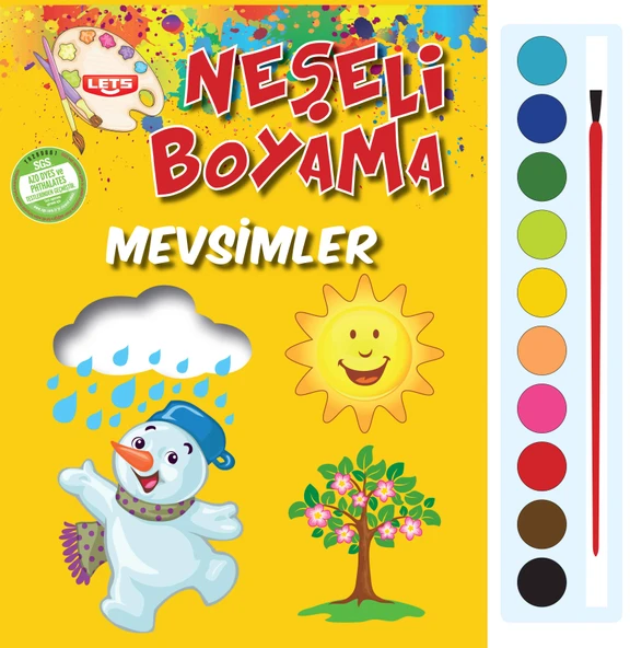 Neşeli Boyama - Mevsimler ürün görseli 1
