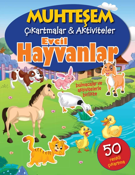 Muhteşem Çıkartmalar ve Aktiviteler - Evcil Hayvanlar ürün görseli 1