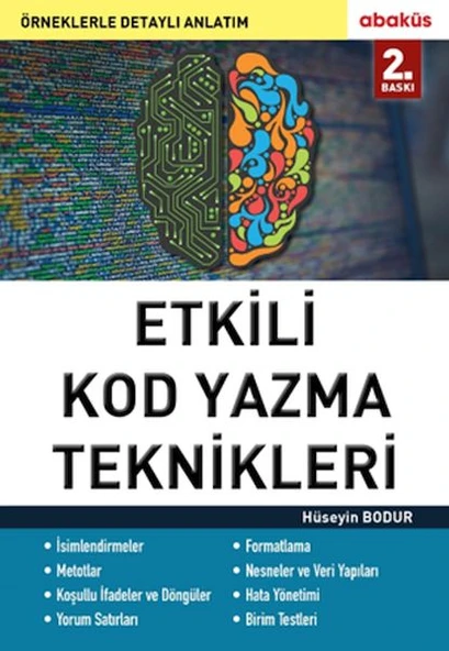 Etkili Kod Yazma Teknikleri ürün görseli 1