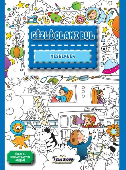 Meslekler - Gizli Olanı Bul ürün görseli 1