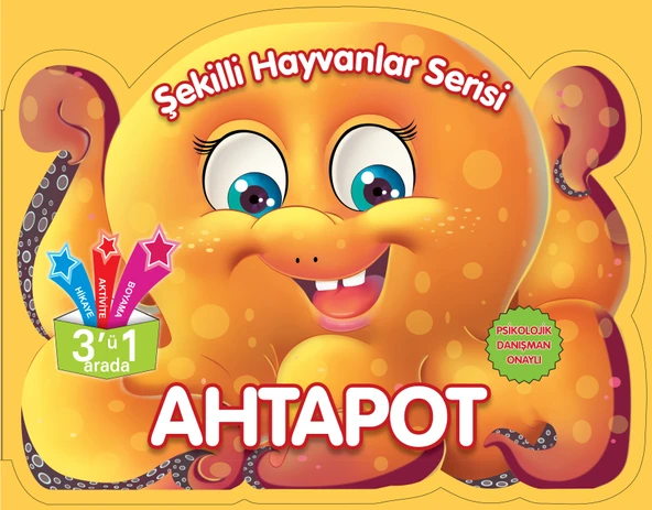 Şekilli Hayvanlar Serisi - Ahtapot ürün görseli 1