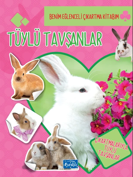 Tüylü Tavşanlar - Benim Eğlenceli Çıkartma Kitabım ürün görseli 1