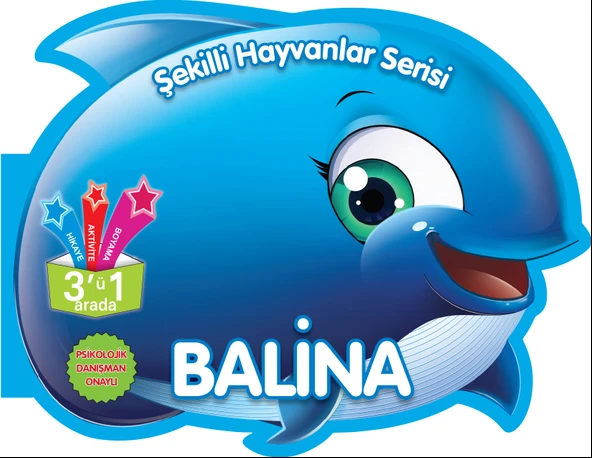 Şekilli Hayvanlar Serisi - Balina ürün görseli 1