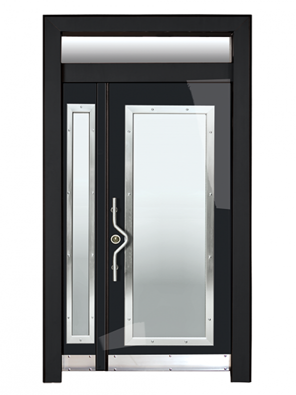 Tezwood 0144 Lüks Apartman Kapısı,Şifreli Sisteme Uygun,Çelik Giriş Kapıs ürün görseli 1