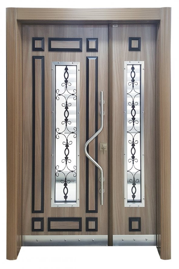 Tezwood 0143 Villa Kapısı,Lüks Bina Dış Kapısı ürün görseli 1