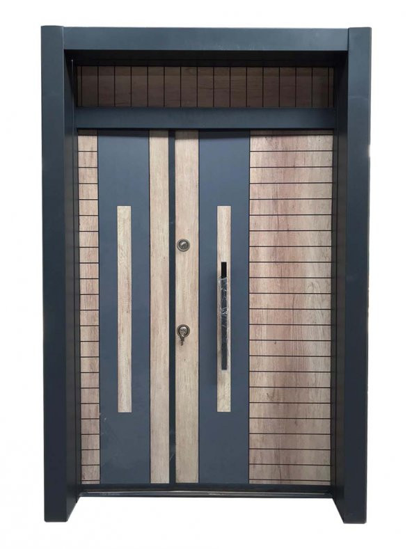 Tezwood 0170 Çelik Lüks Villa Kapısı,Bina Giriş Kapısı ürün görseli 1