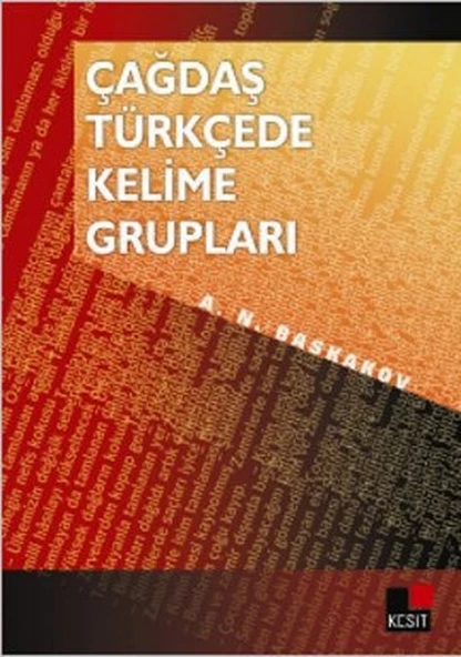 Çağdaş Türkçede Kelime Grupları ürün görseli 1