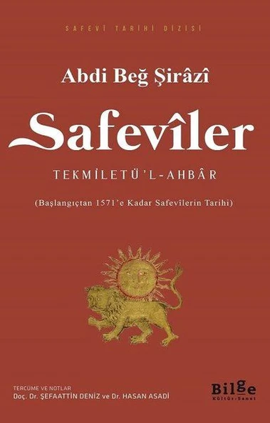 Safeviler Tekmiletü’l-Ahbar - Başlangıçtan 1571’e Kadar Safevilerin Tarihi ürün görseli 1