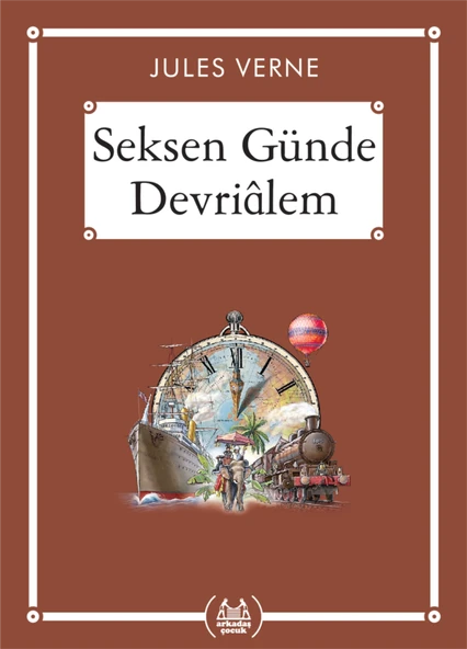 Seksen Günde Devrialem - Gökkuşağı Cep Kitap ürün görseli 1