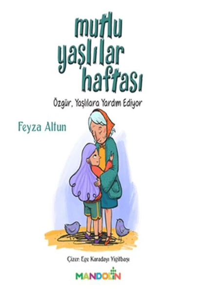 Mutlu Yaşlılar Haftası - Özgür, Yaşlılara Yardım Ediyor ürün görseli 1
