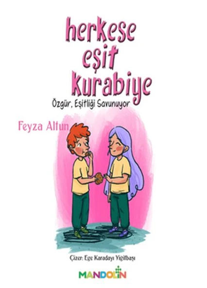Herkese Eşit Kurabiye - Özgür, Eşitliği Savunuyor ürün görseli 1