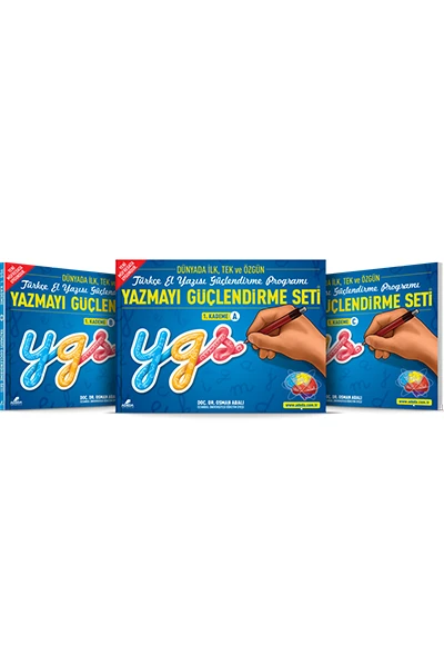 Yazmayı Güçlendirme Seti 1. Kademe  (7 Yaş) ürün görseli 1