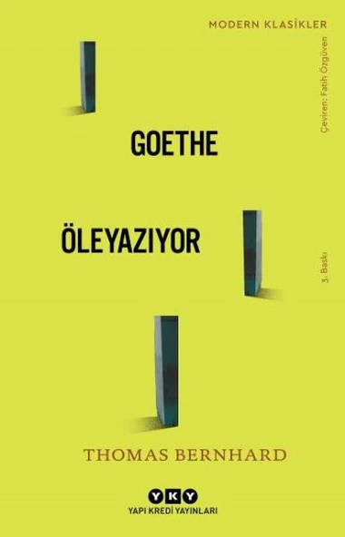 Goethe Öleyazıyor - Modern Klasikler ürün görseli 1