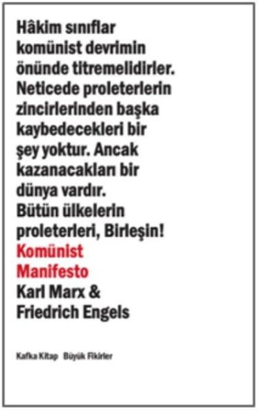 Komünist Manifesto ürün görseli 1
