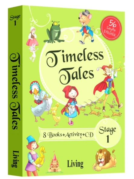Timeless Tales Stage 1 (8 Books+Activity+Cd) ürün görseli 1