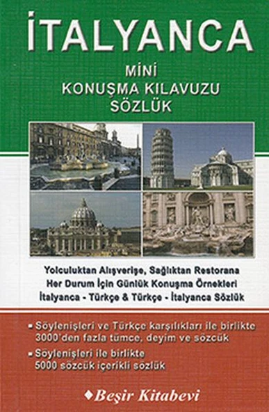 İtalyanca Mini Konuşma Kılavuzu - Sözlük ürün görseli 1