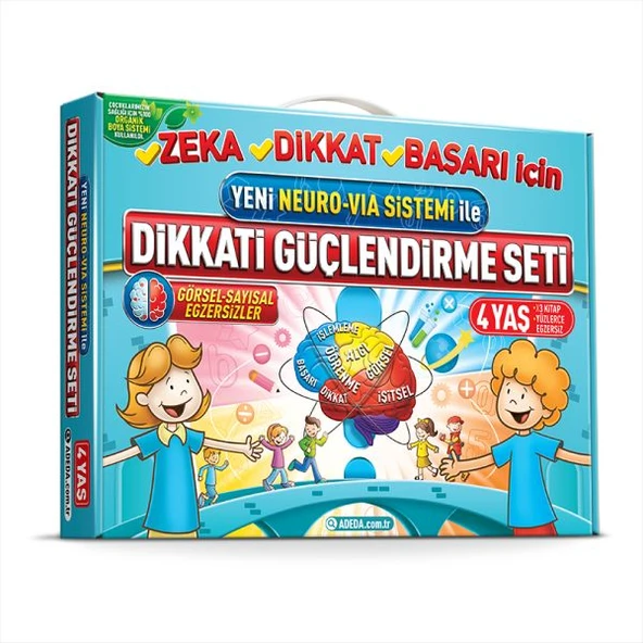 Dikkati Güçlendirme Seti - Anasınıfı – 4 Yaş Neuro-Via ürün görseli 1