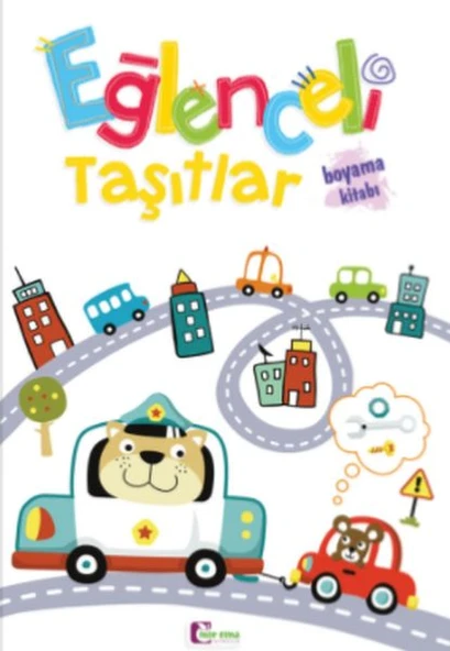 Eğlenceli Taşıtlar Boyama Kitabı ürün görseli 1