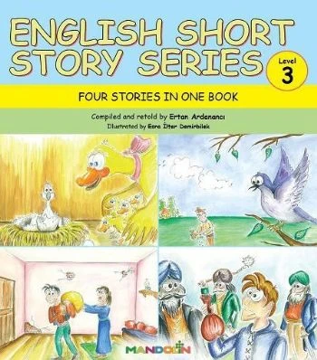English Short Stories Series Level-3  Four Stories In One Book ürün görseli 1