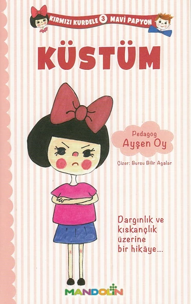 Kırmızı Kurdele Mavi Papyon 3 Küstüm ürün görseli 1