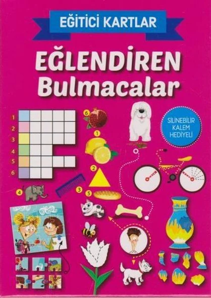 Eğitici Kartlar Eğlendiren Bulmacalar ürün görseli 1