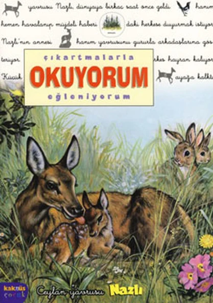 Nazlı / Çıkartmalarla Okuyorum Eğleniyorum ürün görseli 1