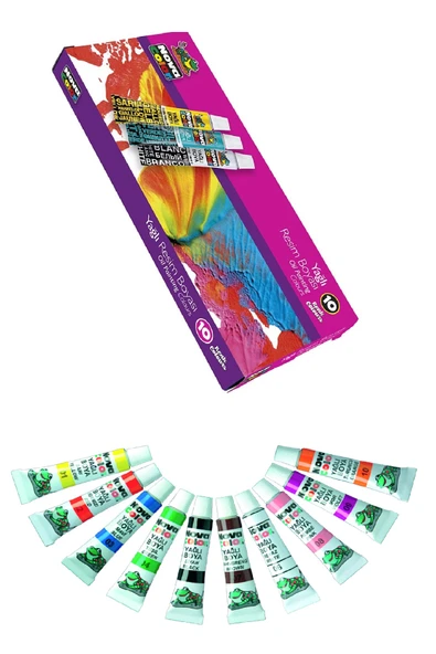 Yağlı Boya 10 Renk Tüp 1 Adet Nova Color Yağlı Boya 7ml Tüp ürün görseli 1