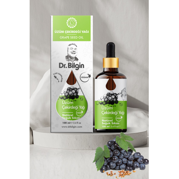 Dr. Bilgin Üzüm Çekirdeği Yağı 100 ml ürün görseli 1