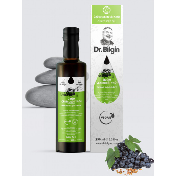 Dr. Bilgin Üzüm Çekirdeği Yağı 250 ml ürün görseli 1