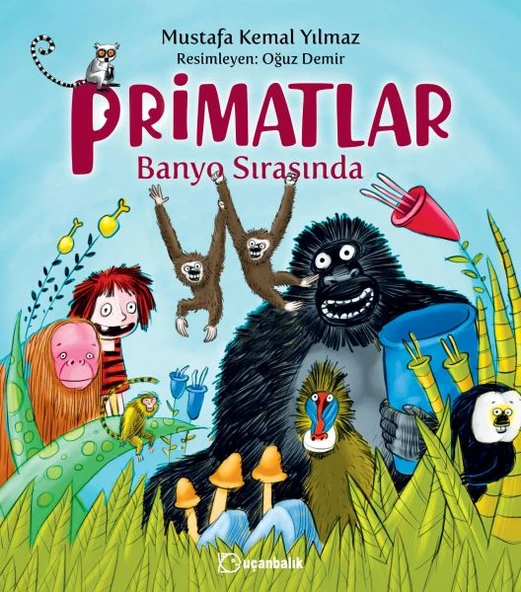 Primatlar Banyo Sırasında ürün görseli 1