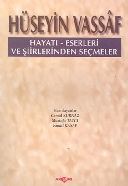 Hüseyin Vassaf Hayatı - Eserleri ve Şiirlerinden Seçmeler ürün görseli 1