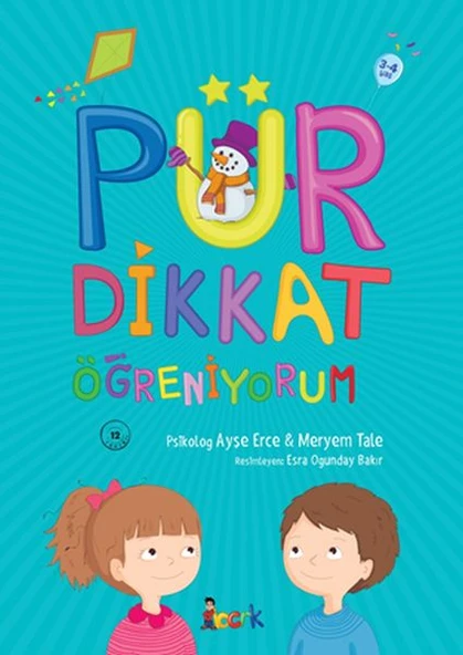 Pür Dikkat Öğreniyorum 1 (3-4 Yaş) ürün görseli 1