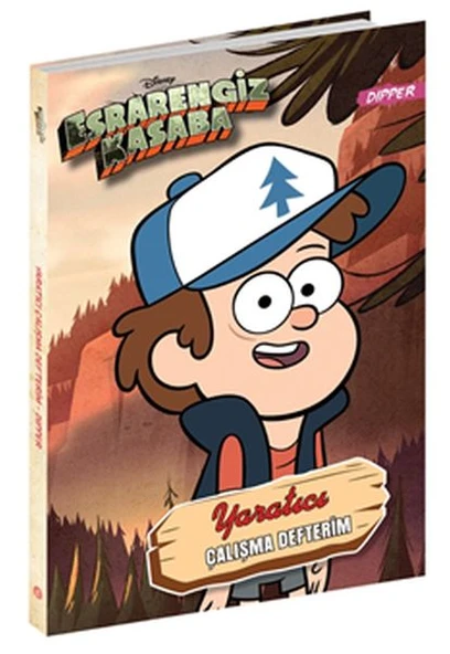 Disney - Esrarengiz Kasaba Yaratıcı Çalışma Defterim Dipper ürün görseli 1