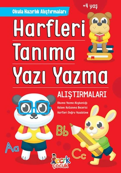 Harfleri Tanıma Yazı Yazma Alıştırmaları ürün görseli 1