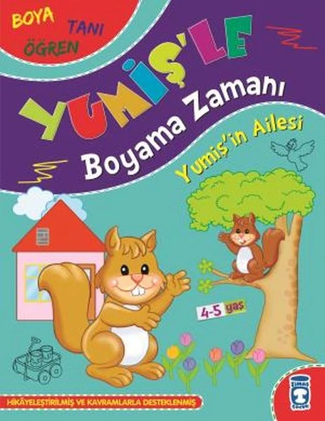 Yumişin Ailesi - Yumişle Boyama Zamanı ürün görseli 1