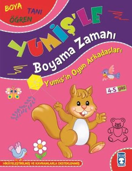 Yumişin Oyun Arkadaşları - Yumişle Boyama Zamanı ürün görseli 1