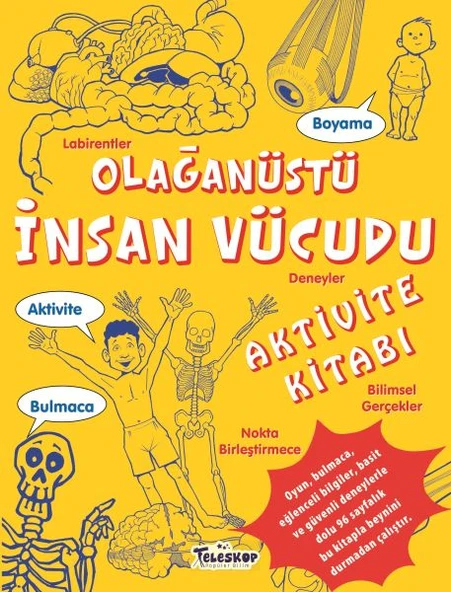 Olağanüstü İnsan Vücudu Aktivite Kitabı ürün görseli 1