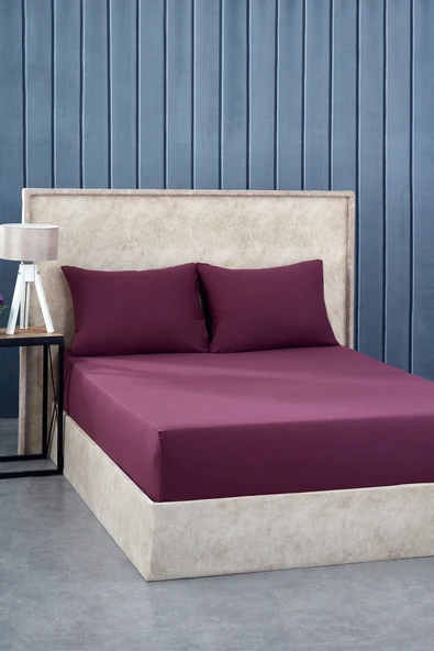 Komfort Home Çift Kişilik Penye Lastikli Çarşaf Seti 140x200 CM ürün görseli 1