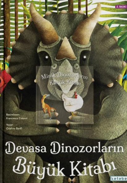 Devasa Dinozorların Büyük Kitabı & Minik Dinozorların Küçük Kitabı ürün görseli 1