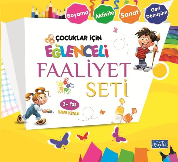 Eğlenceli Faaliyet Seti - Sarı Kitap - 3+ Yaş ürün görseli 1