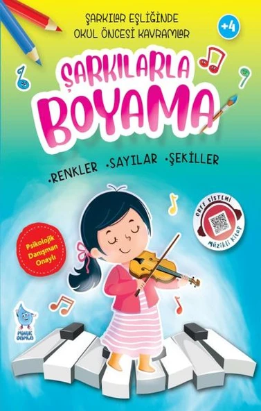 Şarkılarla Boyama (4 Kitap) ürün görseli 1