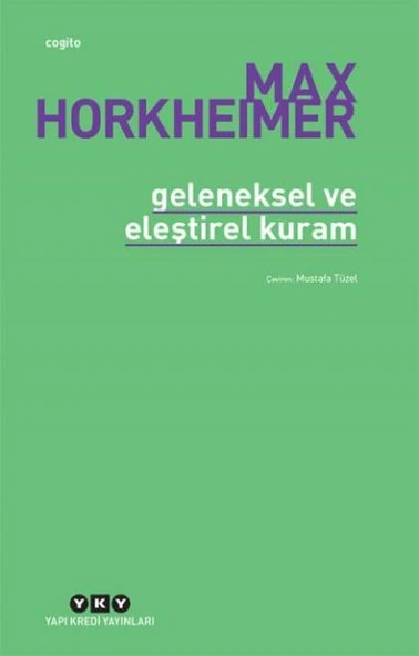 Geleneksel Ve Eleştirel Kuram ürün görseli 1