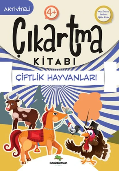 Çiftlik Hayvanları – Çıkartma Kitabı ürün görseli 1