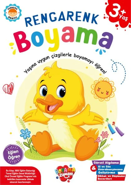 Rengarenk Boyama 3 Yaş ürün görseli 1