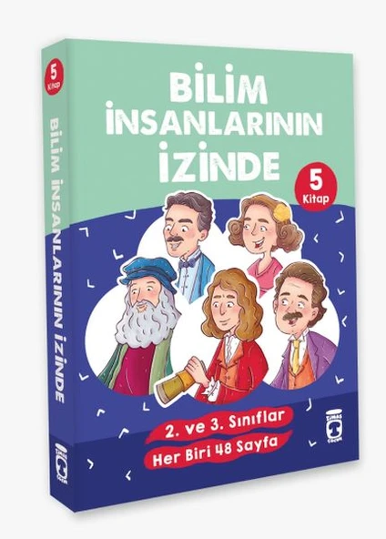 Bilim İnsanlarının İzinde Set (5 Kitap) ürün görseli 1