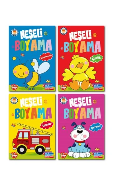 Neşeli Boyama 10 Set +1 Set (44 Kitap) ürün görseli 1